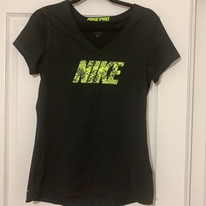 Nike Pro T-Shirt with Snakeskin Logo